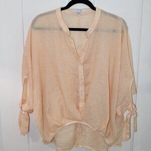 Yellow light weight button down - M